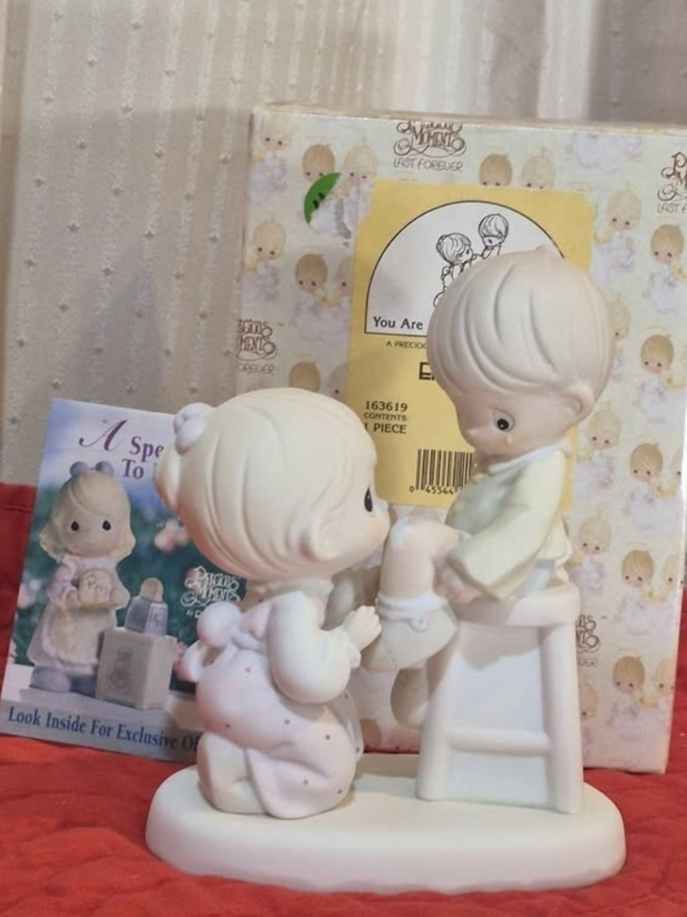 1996 Precious Moments "You Are Always There For Me" Figurine w/ Box 1636
